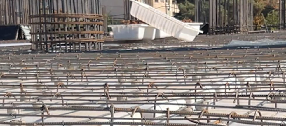 پروژه سقف وافل ارم مهرشهر